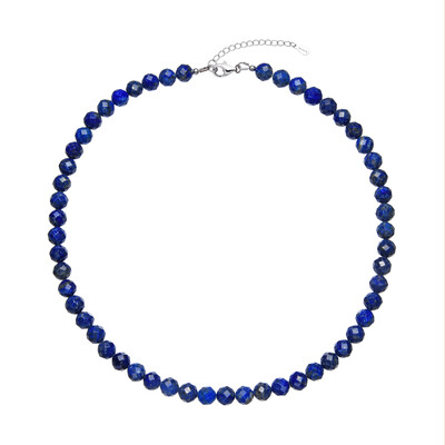 Lapis Lazuli Silver Necklace