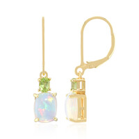 Welo Opal Silver Earrings