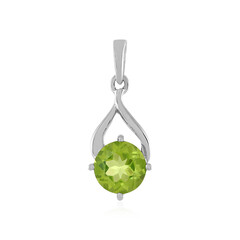 Peridot Silver Pendant