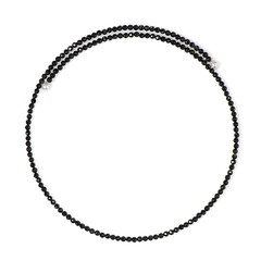 Black Spinel Steel Choker (Riya)