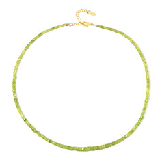 Sphene Silver Necklace