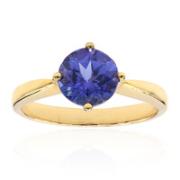 14K AAA Tanzanite Gold Ring (CIRARI)