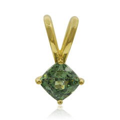 14K Madagascan Demantoid Gold Pendant (John Ferry)