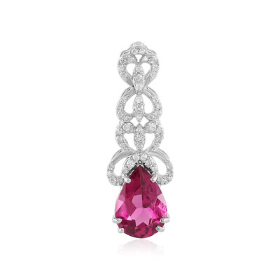 14K Rubellite Gold Pendant (AMAYANI)
