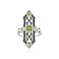 Peridot Silver Ring