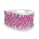 Ruby Silver Ring