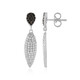 Zircon Silver Earrings
