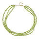 Peridot Silver Necklace