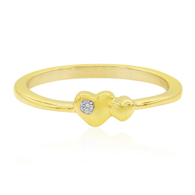 9K SI1 (G) Diamond Gold Ring (Annette)