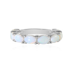 Australian Opal Silver Ring