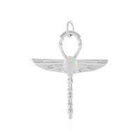 Welo Opal Silver Pendant