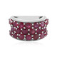 Madagascar Ruby Silver Ring (de Melo)