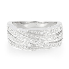 Zircon Silver Ring