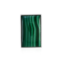 Malachite Silver Pendant