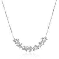 18K SI1 (H) Diamond Gold Necklace (CIRARI)