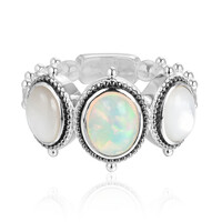 Welo Opal Silver Ring (Dallas Prince Designs)
