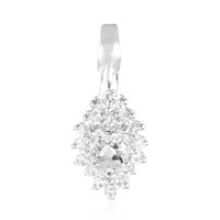 Goshenite Silver Pendant