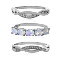 Welo Opal Silver Ring