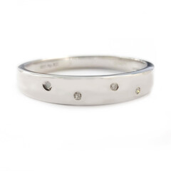 Diamond Silver Ring