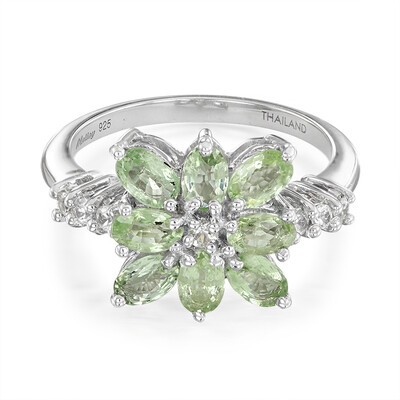 Paraiba Tourmaline Silver Ring