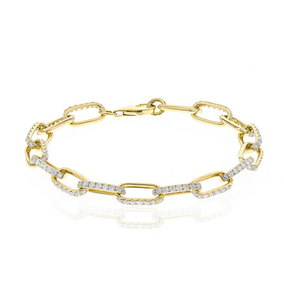 14K I1 (H) Diamond Gold Bracelet (CIRARI)