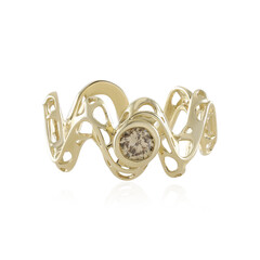 9K I2 Champagne Diamond Gold Ring (Ornaments by de Melo)