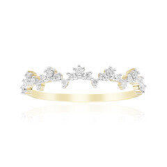 9K SI1 (G) Diamond Gold Ring