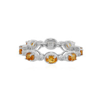 Citrine Silver Ring