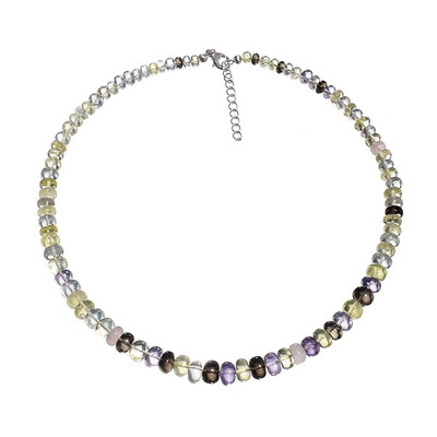 Amethyst Silver Necklace