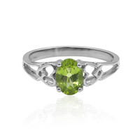 Peridot Silver Ring