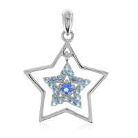 Tanzanite Silver Pendant