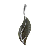 Black Oak Silver Pendant