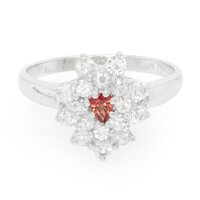 Tanzanian Ruby Silver Ring