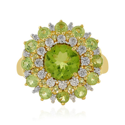 Peridot Silver Ring