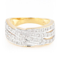White Sapphire Silver Ring