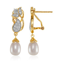 Freshwater pearl Silver Earrings