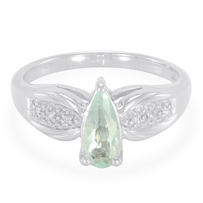 Fancy Tourmaline Silver Ring