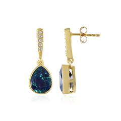Mezezo Opal Silver Earrings