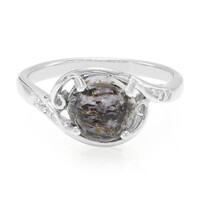 Astrophyllite Silver Ring