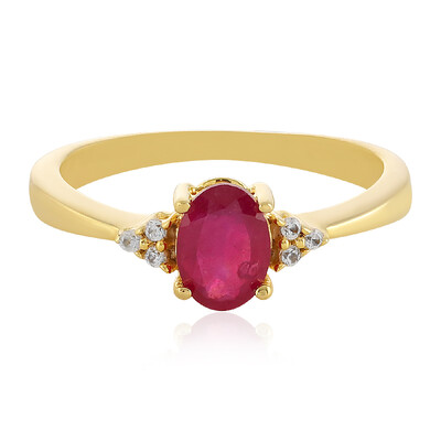 Madagascar Ruby Silver Ring