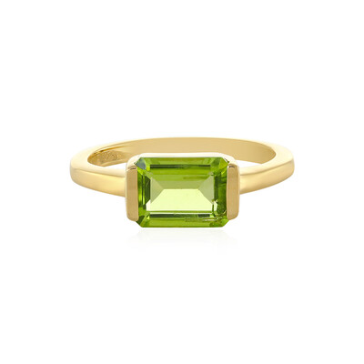 Peridot Silver Ring