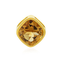 Citrine Silver Pendant