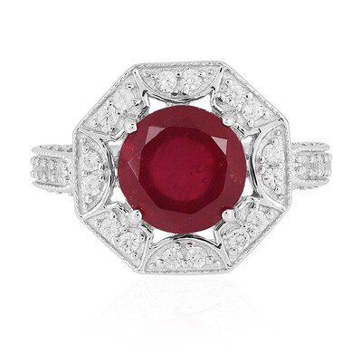 Madagascar Ruby Silver Ring