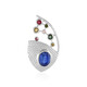 Nepal Kyanite Silver Pendant (MONOSONO COLLECTION)