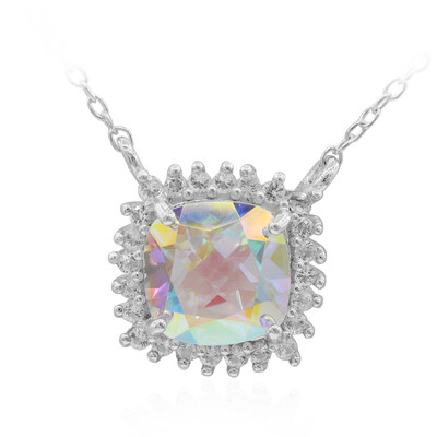 Moonlight Topaz Silver Necklace