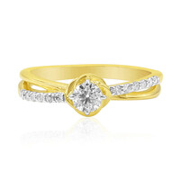 9K SI1 (G) Diamond Gold Ring