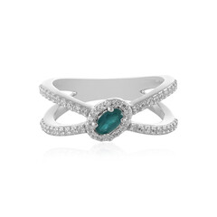 Grandidierite Silver Ring