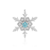 Ratanakiri Zircon Silver Pendant