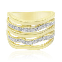 I1 (G) Diamond Silver Ring