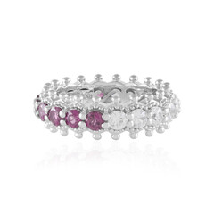 Rhodolite Silver Ring (Dallas Prince Designs)